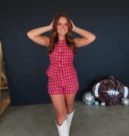 J.HOFFMAN'S Solace Top- Red