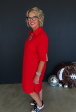 J.HOFFMAN'S Wendy Dress- Red