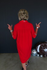 J.HOFFMAN'S Wendy Dress- Red