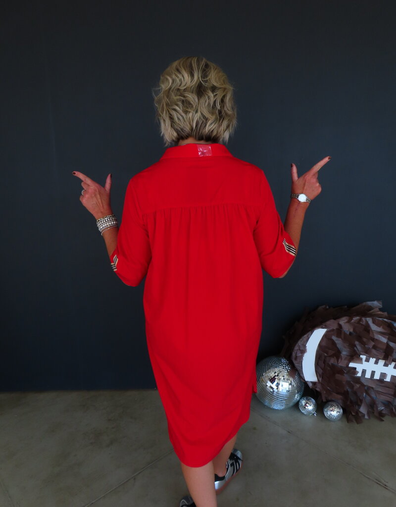 J.HOFFMAN'S Wendy Dress- Red