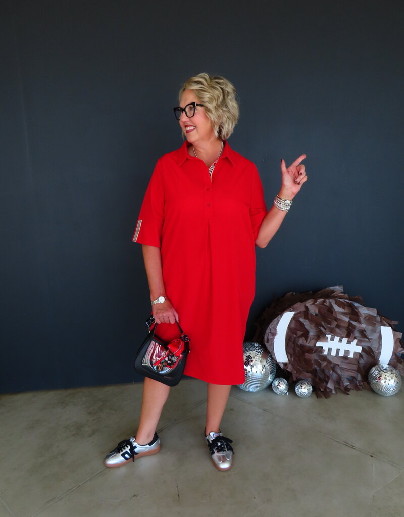 J.HOFFMAN'S Wendy Dress- Red