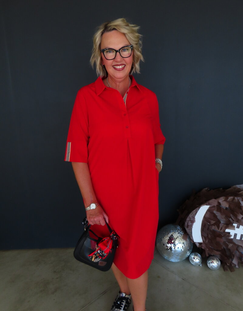 J.HOFFMAN'S Wendy Dress- Red