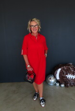 J.HOFFMAN'S Wendy Dress- Red