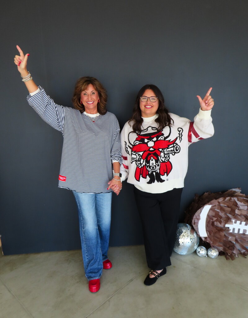 J.HOFFMAN'S **j.hoffman's exclusive design** Win! Patch Knit Top