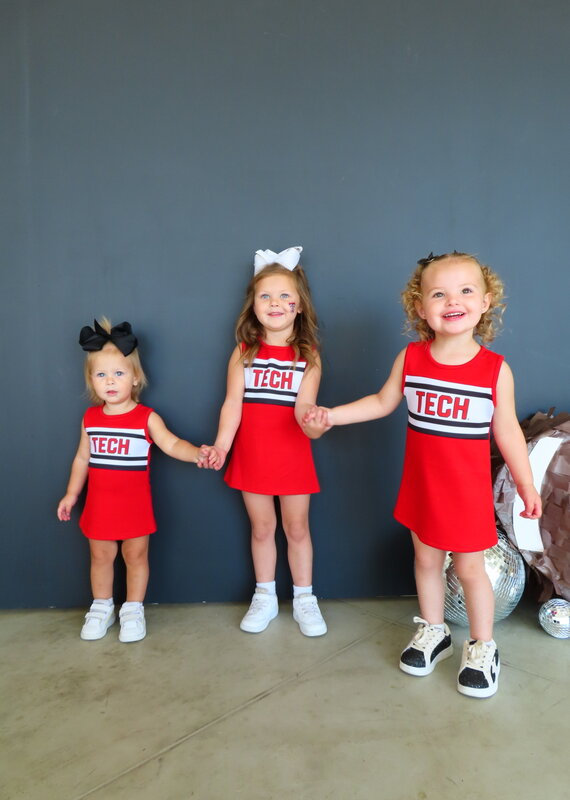 J.HOFFMAN'S Mini Me Tech Cheer Dress