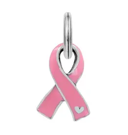 Pink Ribbon Charm