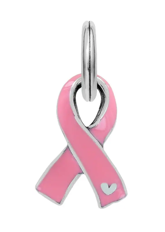 Pink Ribbon Charm