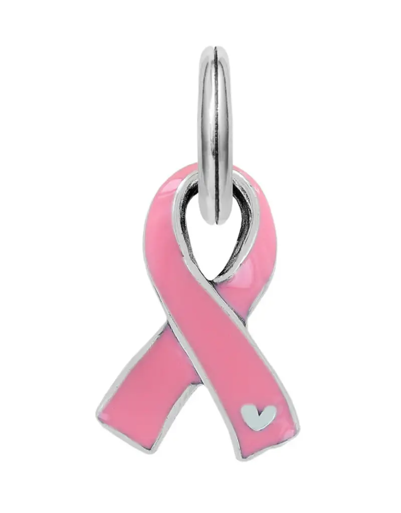 Pink Ribbon Charm