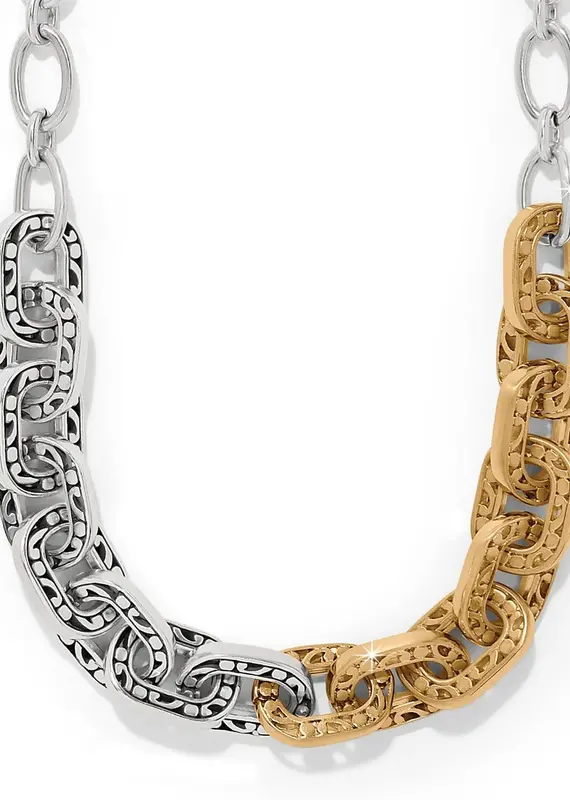 Contempo Linx Duo two Tone Necklace