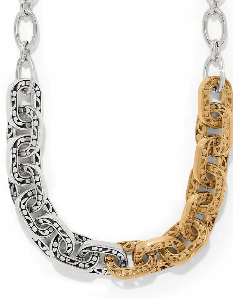 Contempo Linx Duo two Tone Necklace