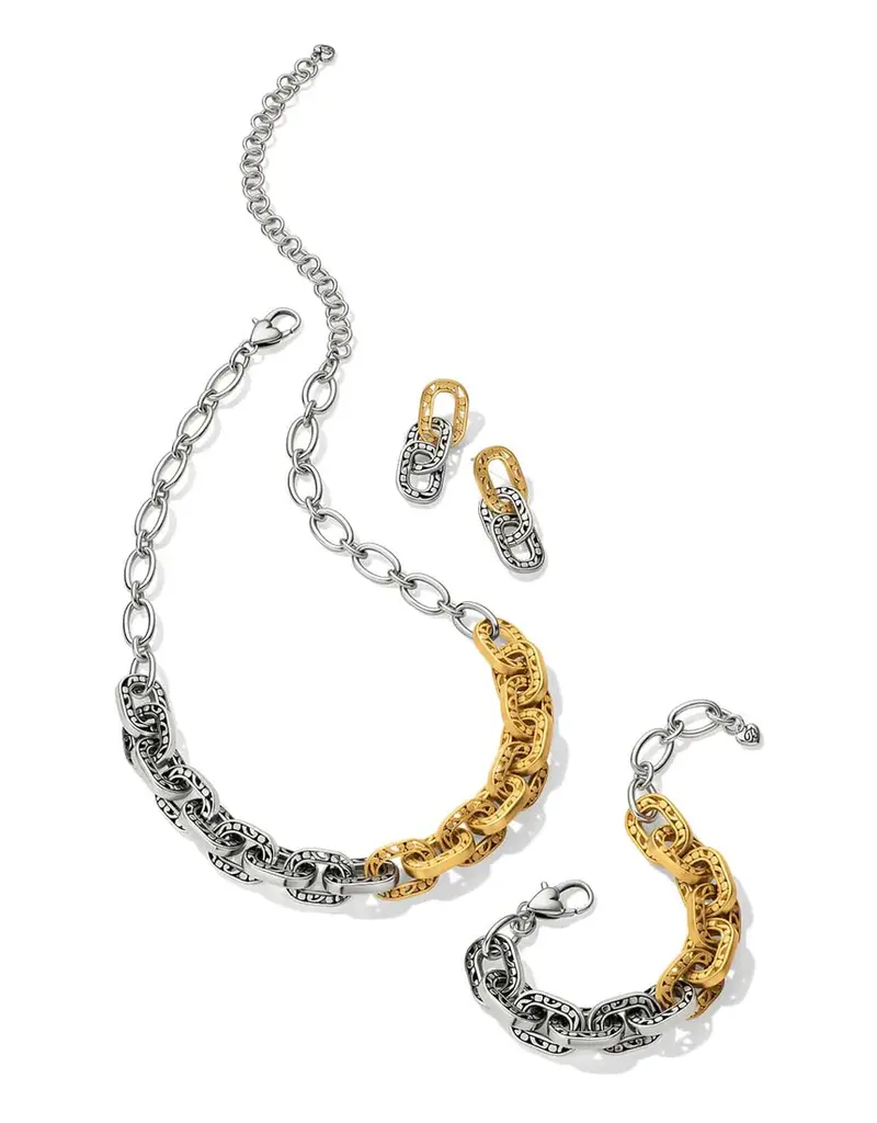 Contempo Linx Duo two Tone Bracelet