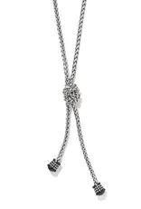 Meridian Ventus Y Necklace in Black