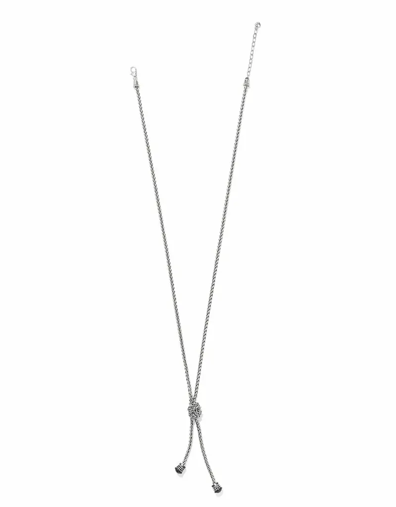 Meridian Ventus Y Necklace in Black
