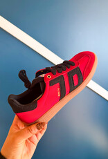 J.HOFFMAN'S Ghost Sneaker- Red/ Black