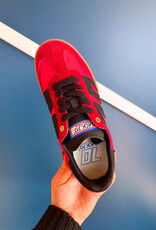 J.HOFFMAN'S Ghost Sneaker- Red/ Black