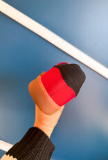 J.HOFFMAN'S Ghost Sneaker- Red/ Black