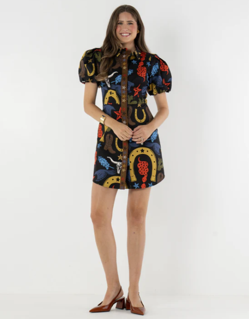 J.HOFFMAN'S Britt Dress- Lone Star