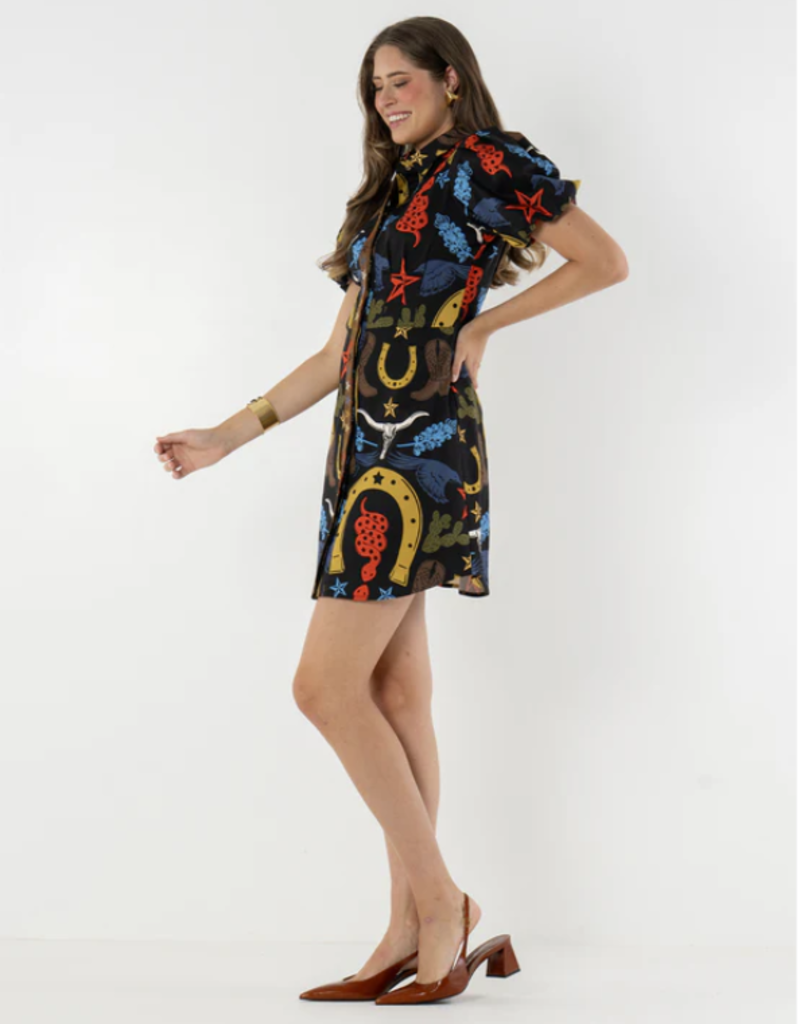 J.HOFFMAN'S Britt Dress- Lone Star