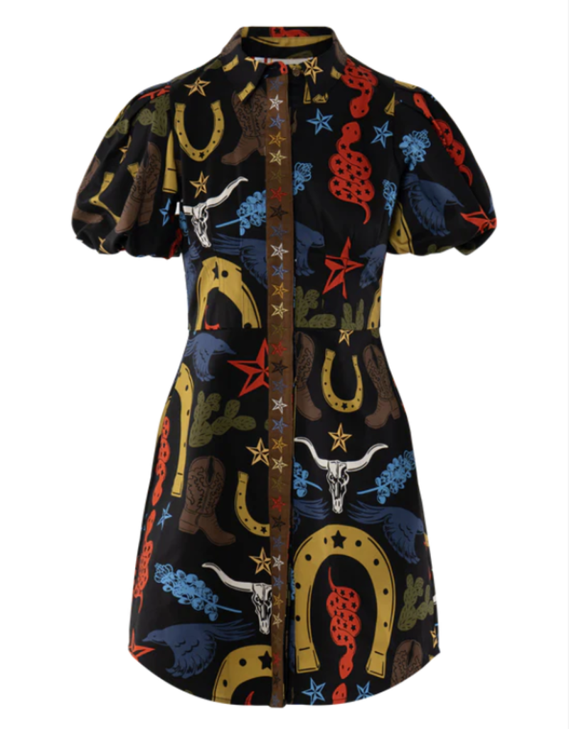 J.HOFFMAN'S Britt Dress- Lone Star