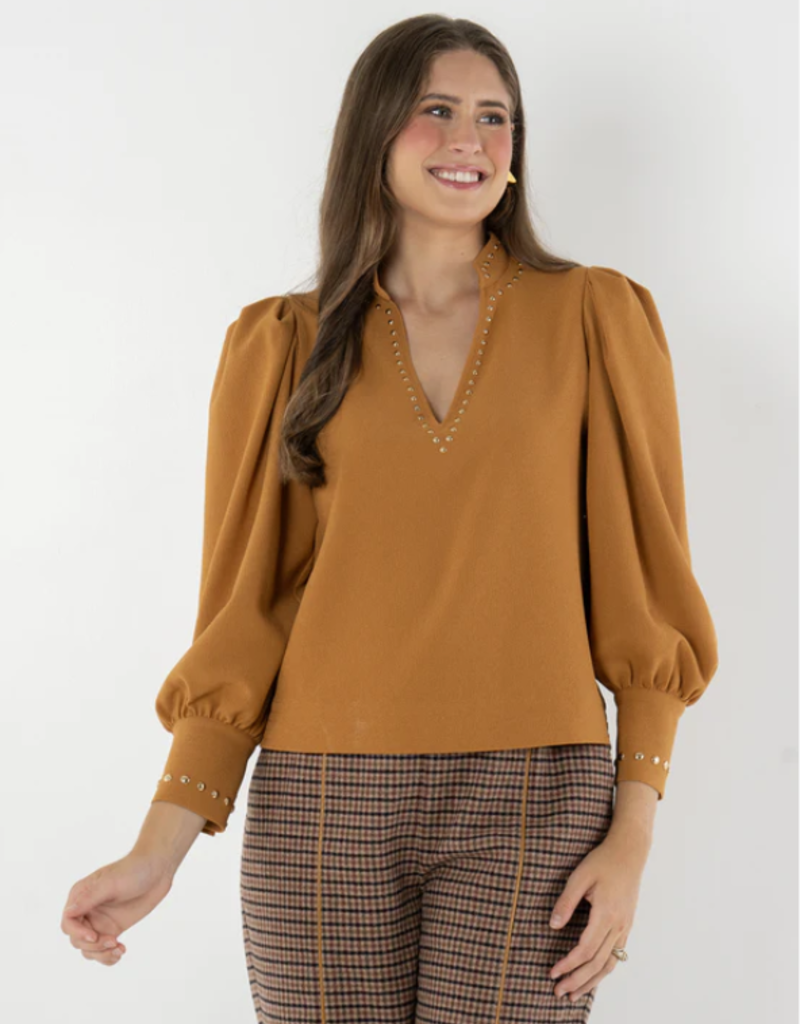 J.HOFFMAN'S Hampton Top- Brown Sugar