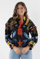 J.HOFFMAN'S Orchid Top- Lone Star