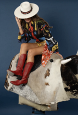 J.HOFFMAN'S Orchid Top- Lone Star