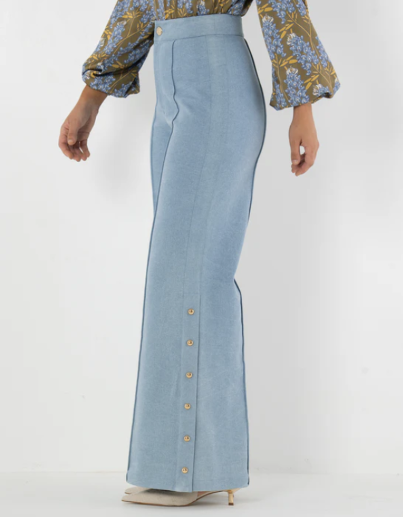 J.HOFFMAN'S Paisley Pant- Denim