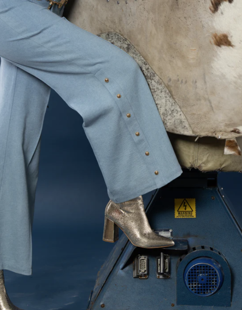 J.HOFFMAN'S Paisley Pant- Denim