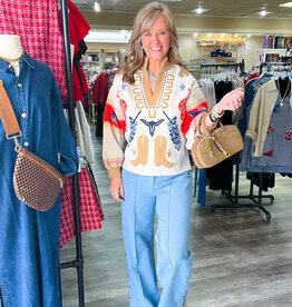 J.HOFFMAN'S Lolli Sweater- Lone Star