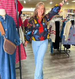 J.HOFFMAN'S Orchid Top- Lone Star