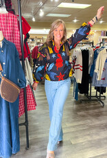 J.HOFFMAN'S Paisley Pant- Denim