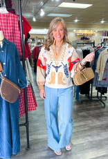 J.HOFFMAN'S Paisley Pant- Denim