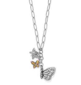 Forever Butterfly Locket Necklace