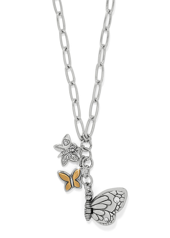 Forever Butterfly Locket Necklace