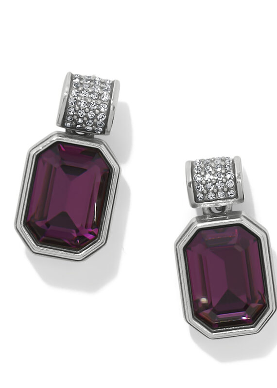 Meridian Aurora 67 Earring in amethyst