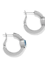 Mystery Of Love Heart Hoop in Aqua