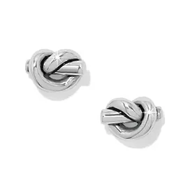 Interlok single Knot Post in Silver