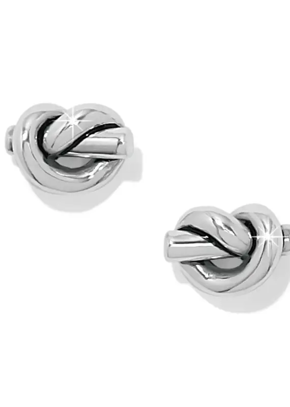 Interlok single Knot Post in Silver