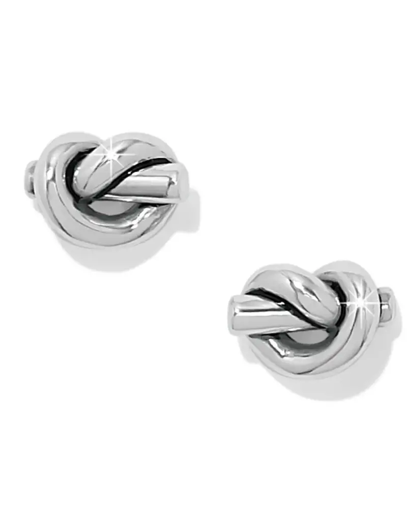 Interlok single Knot Post in Silver