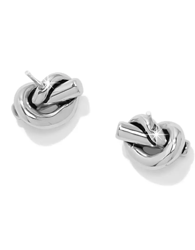 Interlok single Knot Post in Silver