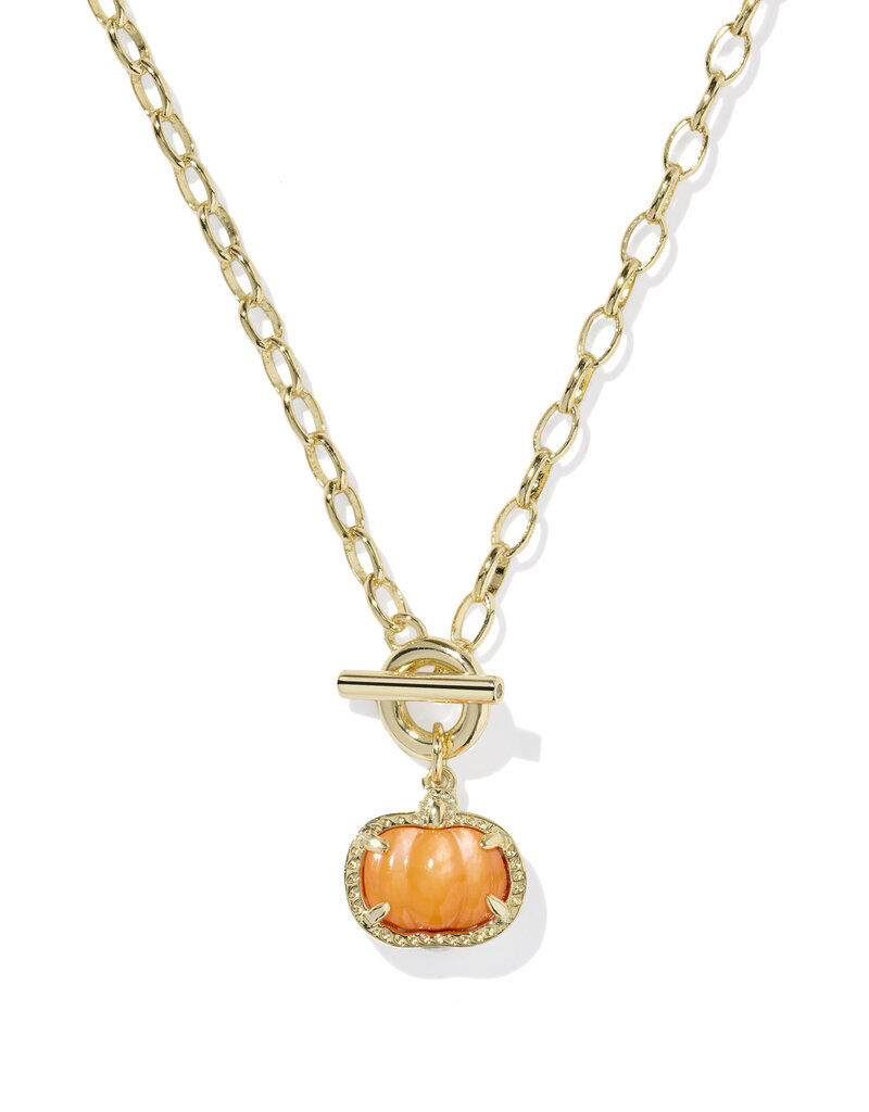 KENDRA SCOTT Pumpkin Link Chain Necklace