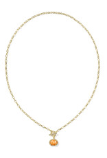 KENDRA SCOTT Pumpkin Link Chain Necklace