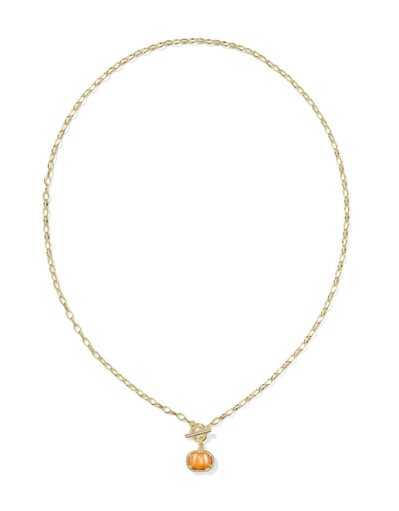 KENDRA SCOTT Pumpkin Link Chain Necklace