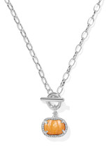 KENDRA SCOTT Pumpkin Link Chain Necklace