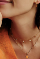 KENDRA SCOTT Pumpkin Link Chain Necklace