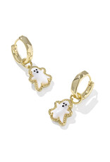 KENDRA SCOTT Ghost Huggie Earrings