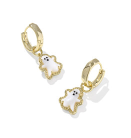 KENDRA SCOTT Ghost Huggie Earrings