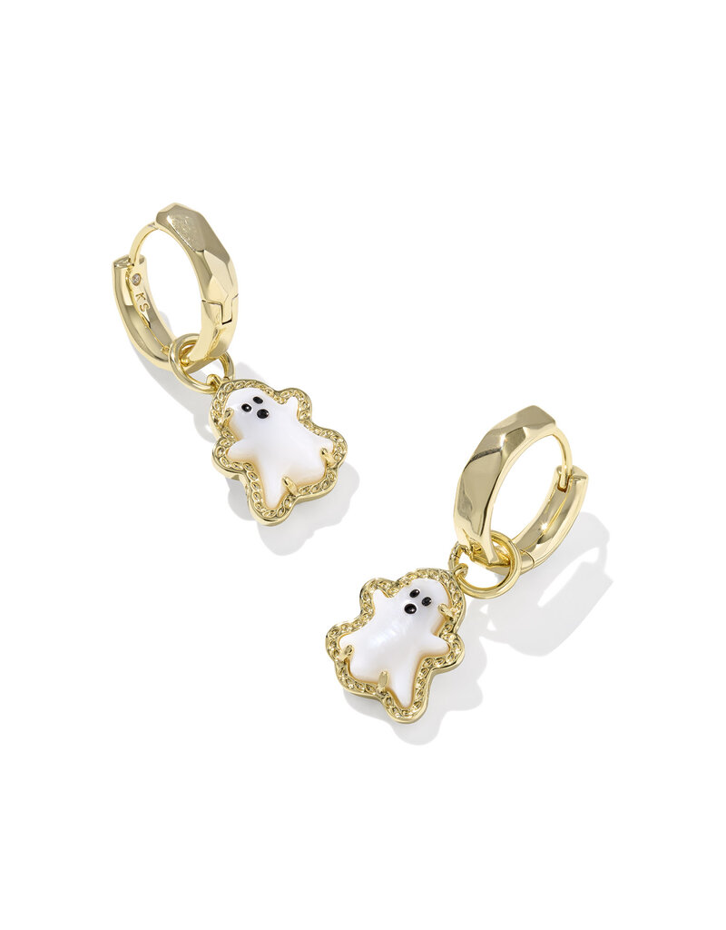 KENDRA SCOTT Ghost Huggie Earrings
