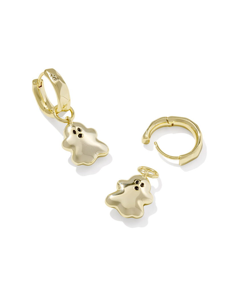 KENDRA SCOTT Ghost Huggie Earrings