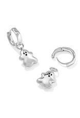 KENDRA SCOTT Ghost Huggie Earrings
